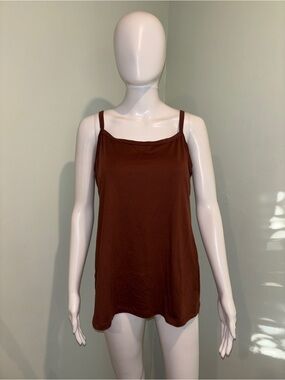 LulaRoe Essentials Basic Brown Camisole Tank Top - M